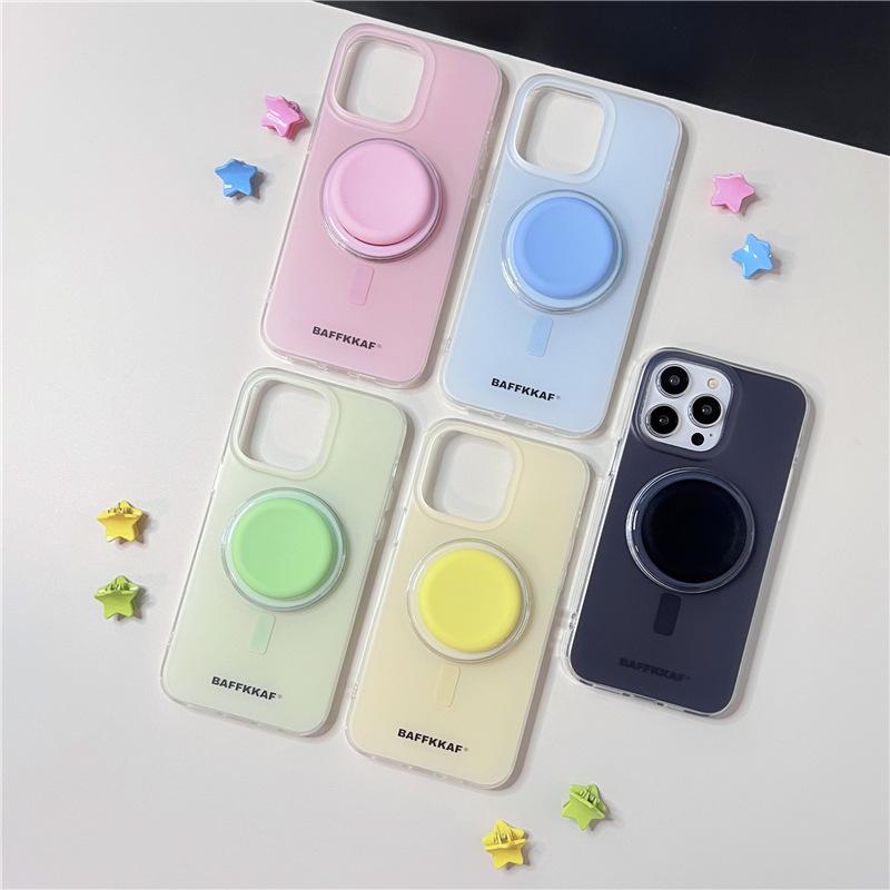 Candy Color Magsafe iPhone Case Grip Set