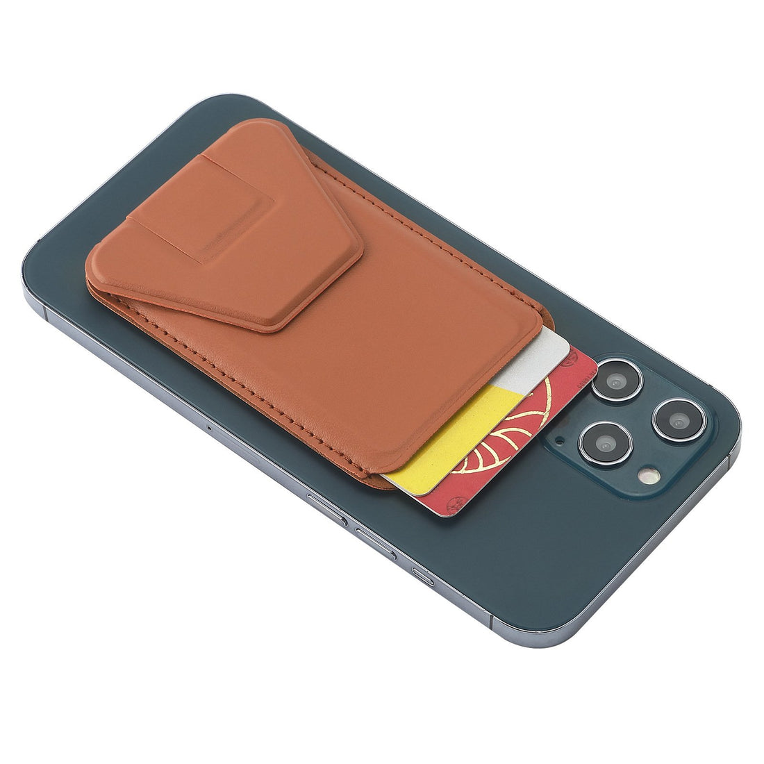Magnetic Wallet Stand Compatible with iPhone 15/14/13/12