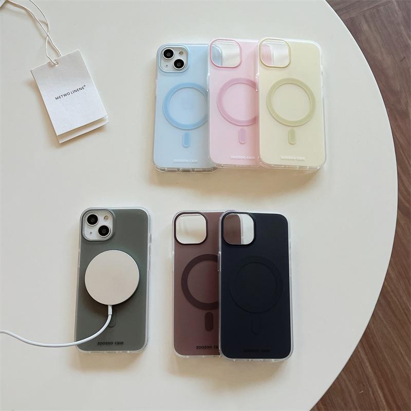Candy Color Magsafe Phone Case for iPhone 15 14 13