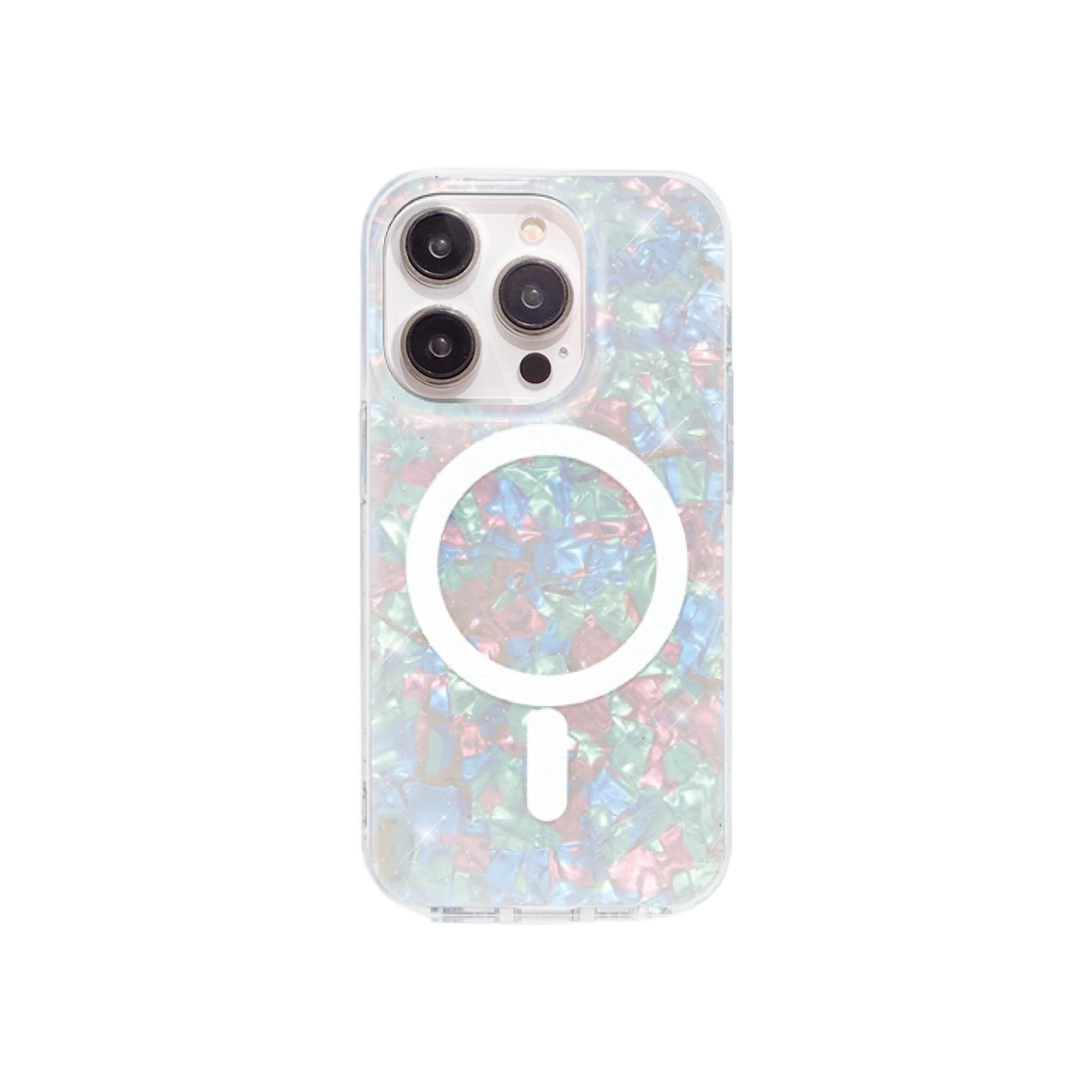 Color Shell Simple Style Magsafe Phone Case for iPhone 15 14 13